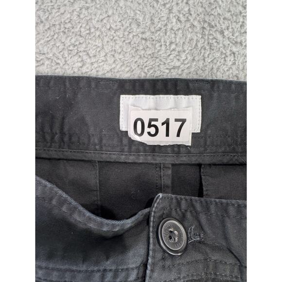 I Love Ugly ILU Pants Men's Large 33x25 Black Regular Fit Stretch Cotton - Picture 14 of 14